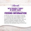 Show in main carousel: Wellness Complete Health Healthy Indulgence Morsels with Chicken & Turkey in Savory Sauce Grain-Free Wet Cat Food Pouches, 3-oz, case of 24 slide 9 of 11