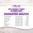 Show in main carousel: Wellness Complete Health Healthy Indulgence Morsels with Chicken & Turkey in Savory Sauce Grain-Free Wet Cat Food Pouches, 3-oz, case of 24 slide 8 of 11