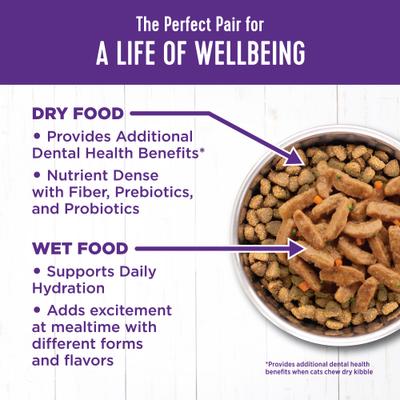 Show full view: Wellness Complete Health Sliced Chicken Entree Grain-Free Canned Cat Food, 3-oz, case of 24 slide 6 of 11