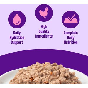 Wellness Complete Health Pate Chicken Entree Grain-Free Natural Canned Cat Food, 12.5-oz, case of 12