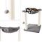 Show in main carousel: Pet Adobe Cat Hammock with Scratching Posts, Gray slide 3 of 6