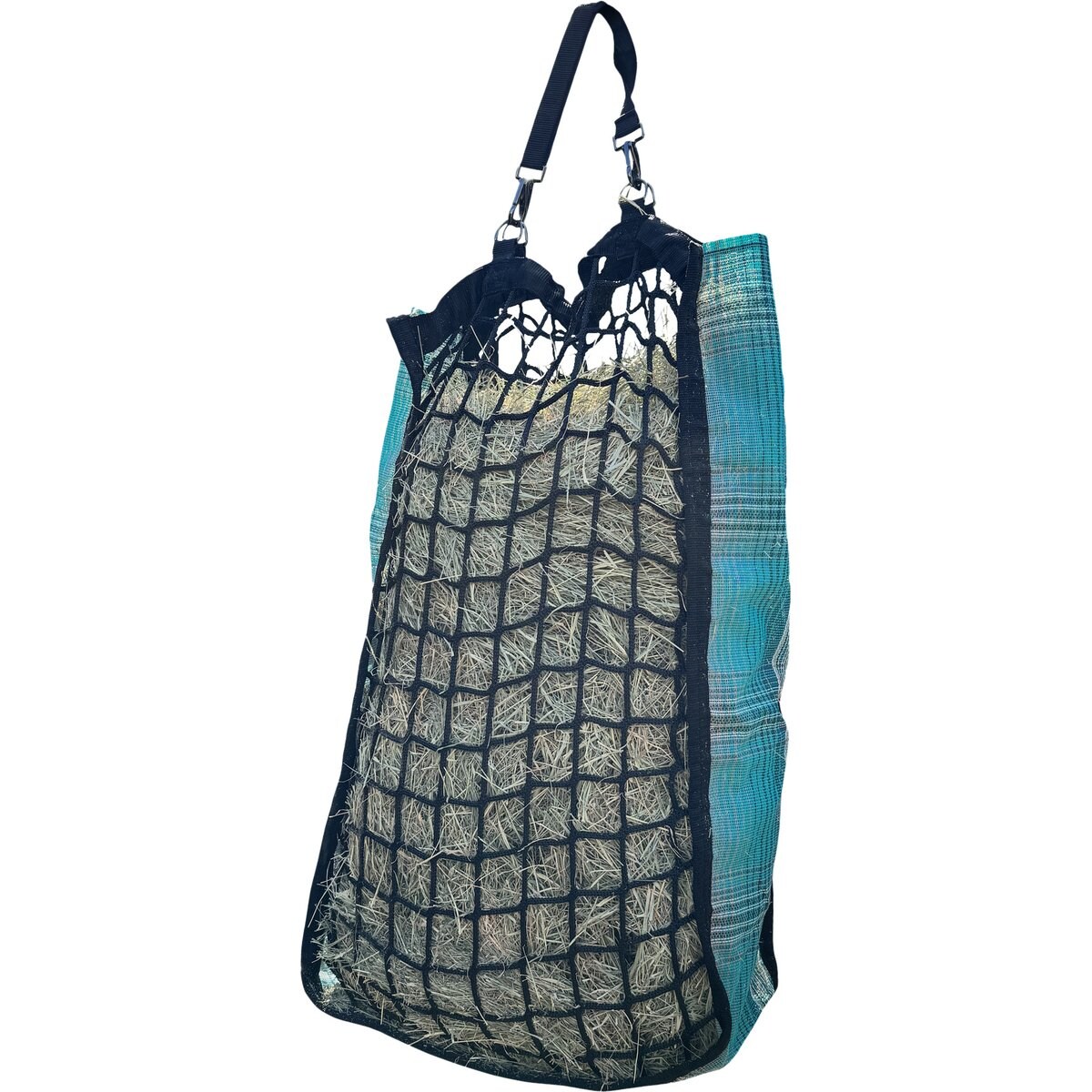 Kensington Protective Products 2 Flake Deluxe Slow Feed Horse Hay Bag, Atlantis