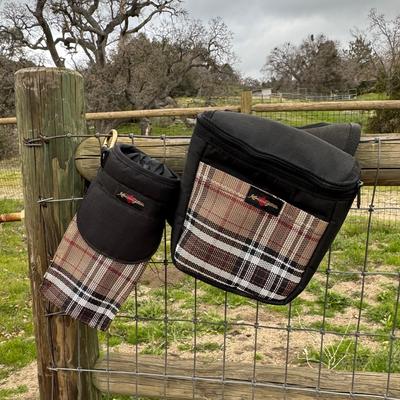 Show full view: Kensington Protective Products Western Horn Horse Bag, Deluxe Black slide 2 of 5