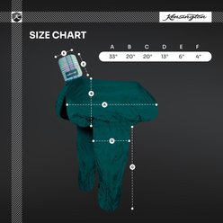 Kensington Protective Products Nylon Western Horse Saddle Cover, Deluxe Black slide 2 of 4