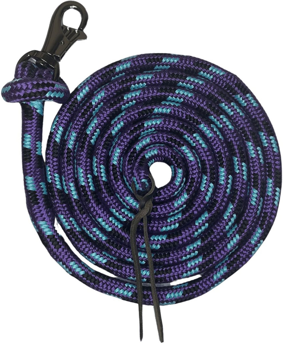 Lavender Lead Rope KENSINGTON PROTECTIVE PRODUCTS Multi-Colored Clinician Horse Training ...