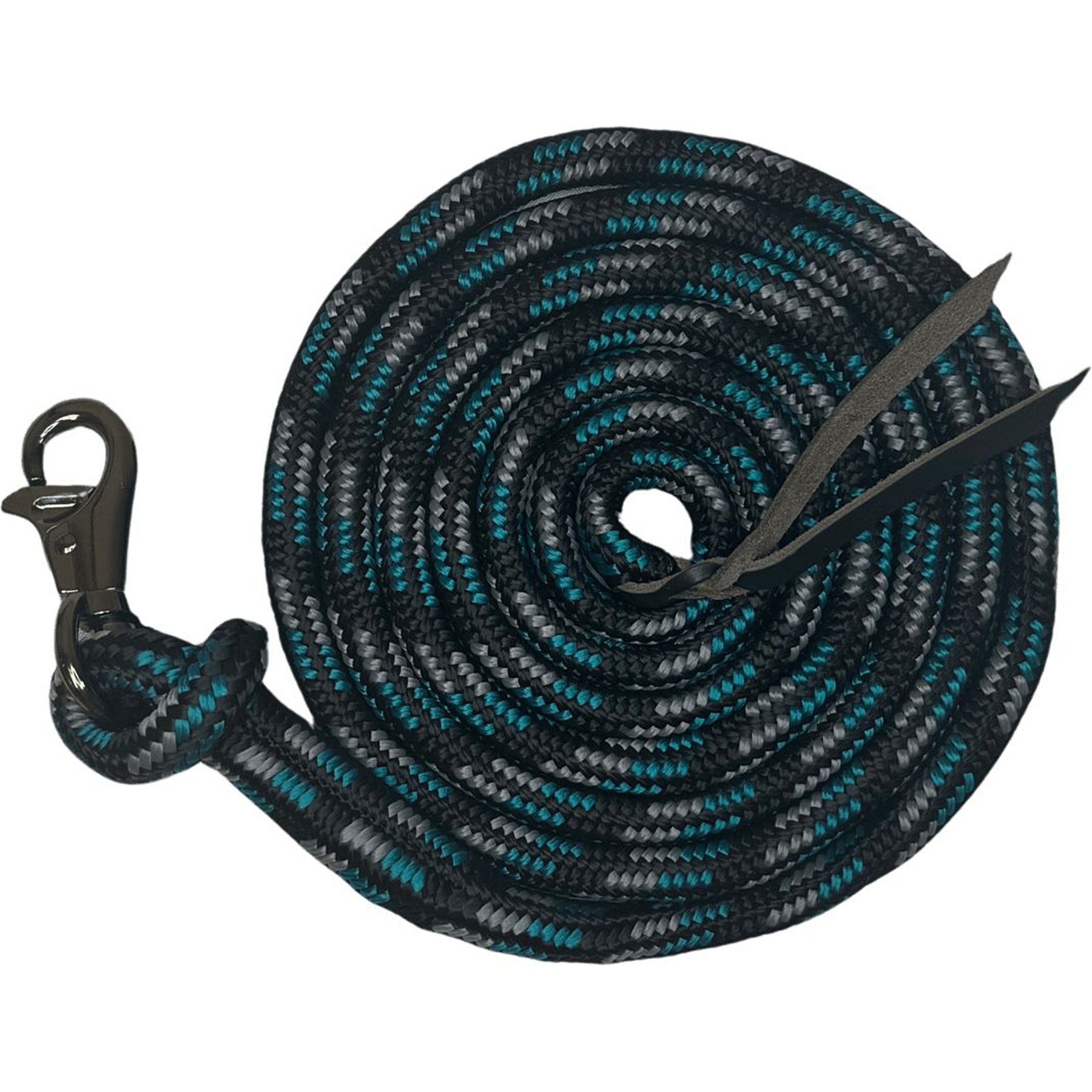 Kensington Protective Products Multi-Colored Clinician Horse Training Lead Rope, 10-ft, Atlantis