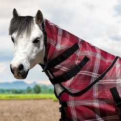 Kensington Protective Products Pony Fly Sheet Neck Piece, Merlot slide 2 of 7