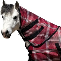 Kensington Protective Products Pony Fly Sheet Neck Piece, Merlot
