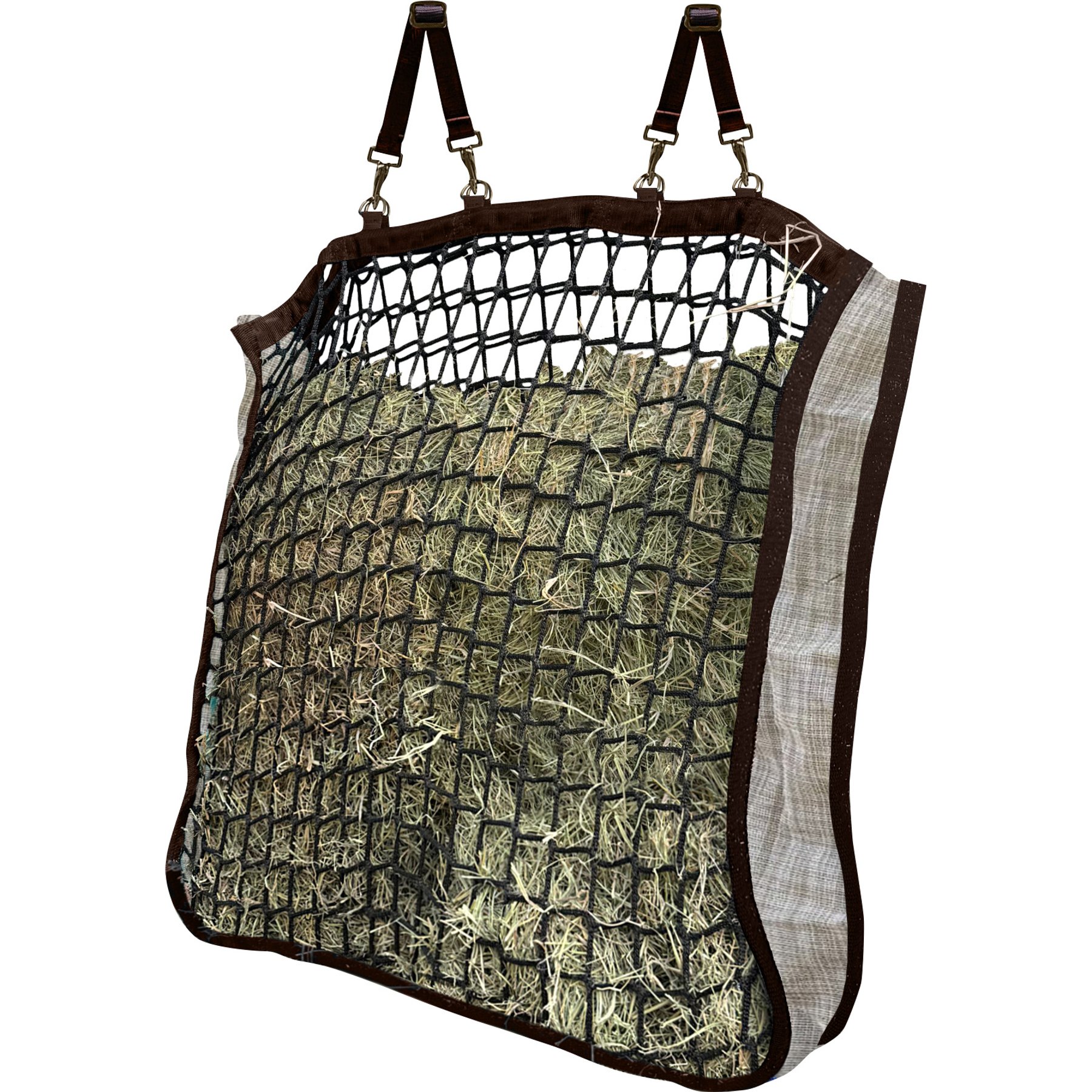 Kensington Protective Products 4 Flake Deluxe Slow Feed Horse Hay Bag, Desert Sand