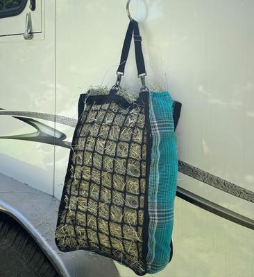 Show full view: Kensington Protective Products 1 Flake Deluxe Slow Feed Horse Hay Bag, Atlantis slide 2 of 5