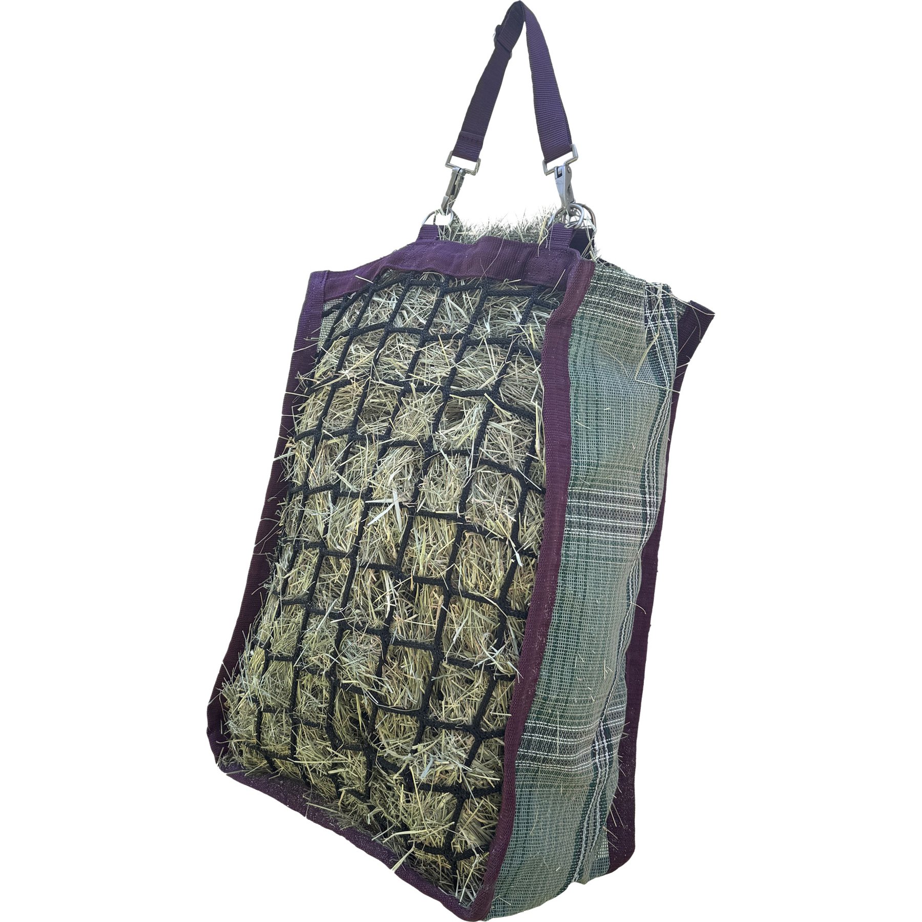 Kensington Protective Products 1 Flake Deluxe Slow Feed Horse Hay Bag, Imperial Jade