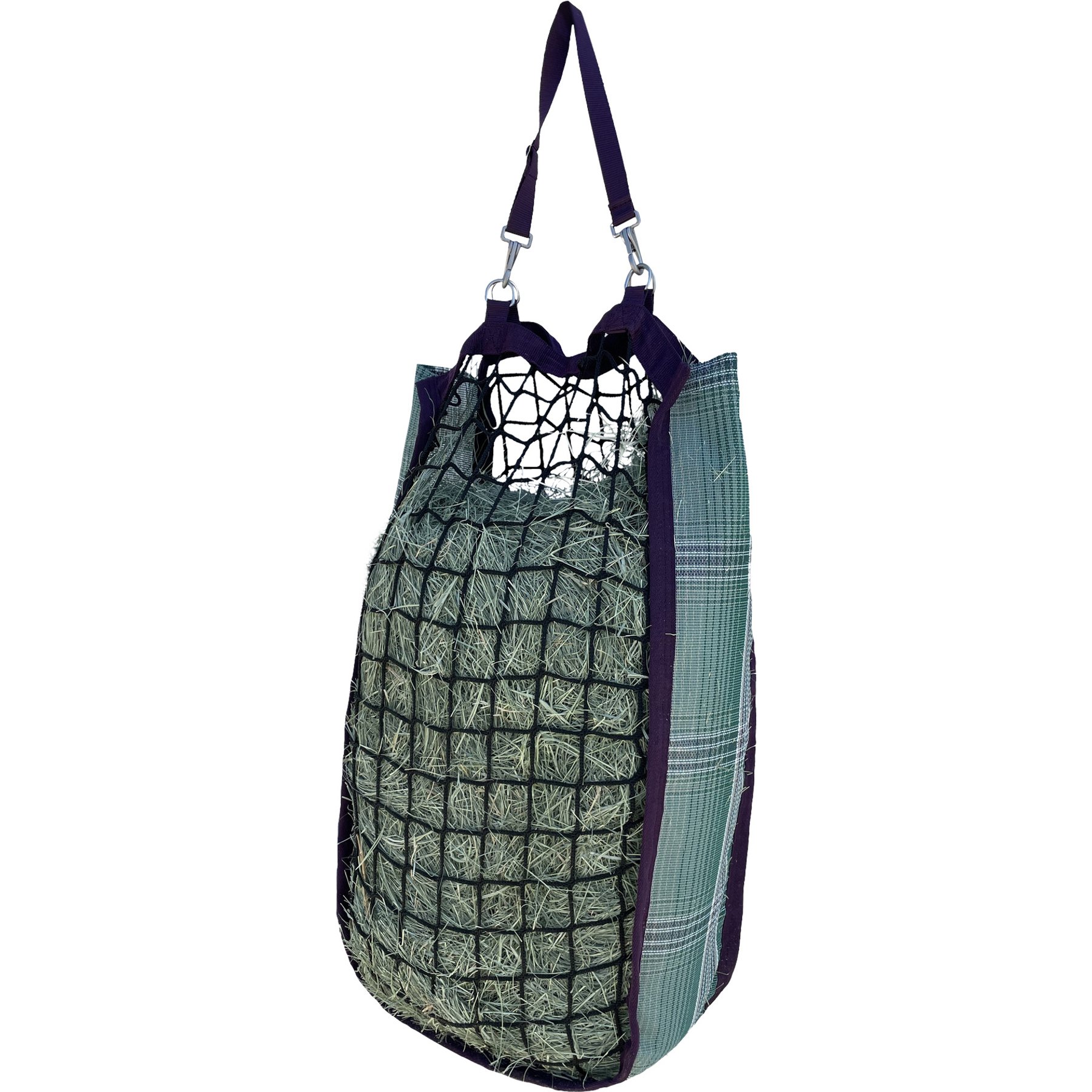 Kensington Protective Products 2 Flake Deluxe Slow Feed Horse Hay Bag, Imperial Jade