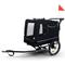 Show in main carousel: Yafylly Bike Trailer & Push Cart for Pets with All-Terrain Wheels, Large, Black slide 4 of 5
