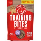 Buddy Biscuits Trainers Training Bites Beef Flavor Soft & Chewy Dog Treats, 10-oz bag