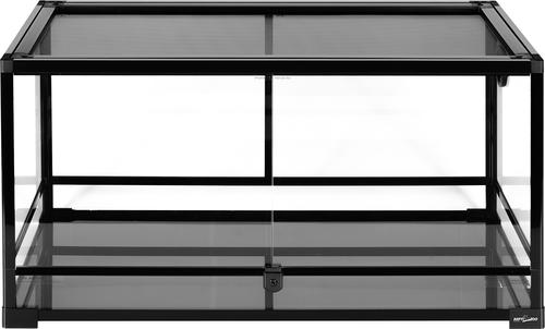 Show full view: REPTI ZOO Knock Down Reptile Terrarium with Swing Door, Black, 40-gal slide 2 of 7