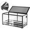 Show in main carousel: REPTI ZOO Knock Down Reptile Terrarium with Swing Door, Black, 40-gal slide 3 of 7