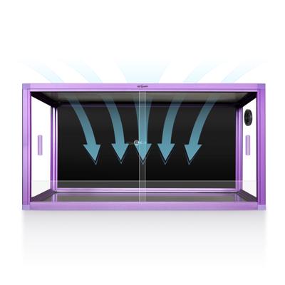 Show full view: REPTI ZOO Light Weight Enclosure Reptile Terrarium, Purple, 40-gal: 36 x 18 x 18-in slide 2 of 9