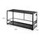 Show in main carousel: REPTI ZOO Tank, Wide & Tall Tempered Glass Reptile Terrarium, Black, Large, 85-gal: 48 x 18 x 24-in slide 3 of 8