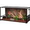 Show in main carousel: REPTI ZOO Tank, Wide & Tall Tempered Glass Reptile Terrarium, Black, Large, 85-gal: 48 x 18 x 24-in slide 1 of 8