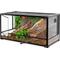 Show in main carousel: OiiBO Full-View Glass Screen Ventilation & Double Hinge Door Reptile Terrarium, Black, Large: 70-gal slide 2 of 8