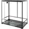 Show in main carousel: REPTI ZOO Vertical Tempered Glass Top Screen Ventilation Reptile Terrarium, Black, Large, 100-gal: 18 x 36 x 36-in slide 3 of 7