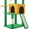 Show in main carousel: Wooflex Multi-Level Large Indoor 68-in Fleece Cactus Cat Tree & Condo with Sisal Post & Hanging Balls, Yellow slide 7 of 7