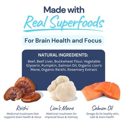 Show full view: Healthybud Beef Soft & Chewy Low-Calorie Dog Training Treats, 6.5-oz bag slide 5 of 11