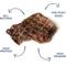 Show in main carousel: Healthybud Beef Lung High-Value Single Ingredient Dog Treats, 5.3-oz bag slide 3 of 7