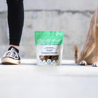 Show full view: Healthybud Beef Lung High-Value Single Ingredient Dog Treats, 2.1-oz bag slide 5 of 8