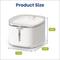 Show in main carousel: PawsPik NOVA-01 Wireless Water Power Seperation Rechargeable Dog & Cat Water Fountain, White slide 9 of 11