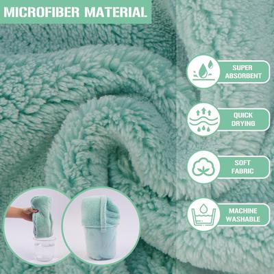 Show full view: NANAKI After Bath Dog Robe, Green, Large slide 3 of 10