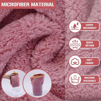 Show full view: NANAKI After Bath Dog Robe, Pink, Medium slide 3 of 10