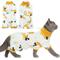 Show in main carousel: NANAKI Cat Surgery Recovery Suit, Yellow, Small slide 1 of 10