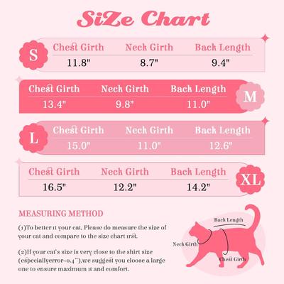 Show full view: NANAKI Cat Surgery Recovery Suit, Pink, X-Large slide 3 of 12