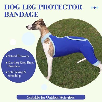 Show full view: NANAKI Hind Legs Dog Recovery Sleeve, Blue, Large slide 5 of 11