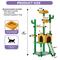 Show in main carousel: Wooflex Multi-Level Large Indoor 68-in Fleece Cactus Cat Tree & Condo with Sisal Post & Hanging Balls, Yellow slide 2 of 7