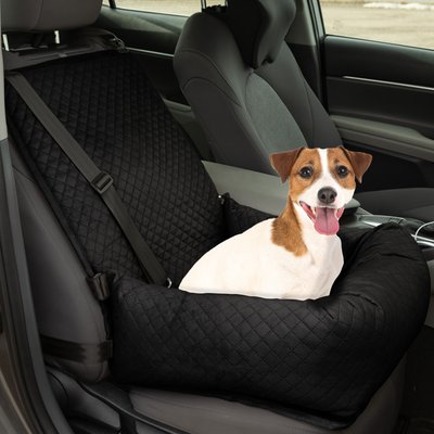 Pet Adobe Pet Adobe Airline Approved Car Seat Front Dog Carrier, Black
