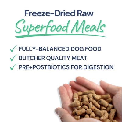 Show full view: Healthybud Beef Bites Freeze-Dried Raw Dog Food Kibble-Style, 14-oz bag slide 7 of 10