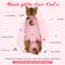 Show in main carousel: NANAKI Cat Surgery Recovery Suit, Pink, X-Large slide 5 of 12