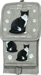 E&S PETS Black & White Cat 3-Piece Cooking Set