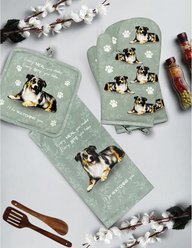 E&S PETS Australian Shepherd 3-Piece Cooking Set slide 2 of 5