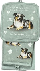 E&S PETS Australian Shepherd 3-Piece Cooking Set