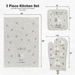 E&S PETS Westie 3-Piece Cooking Set slide 2 of 5