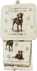 E&S PETS Chocolate Lab 3-Piece Cooking Set