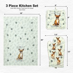 E&S PETS Chihuahua 3-Piece Cooking Set slide 2 of 5