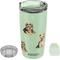 Show in main carousel: E&S PETS Yorkie Lovers Insulated Stainless Steel Travel Mug, 20-oz, Teal slide 4 of 5