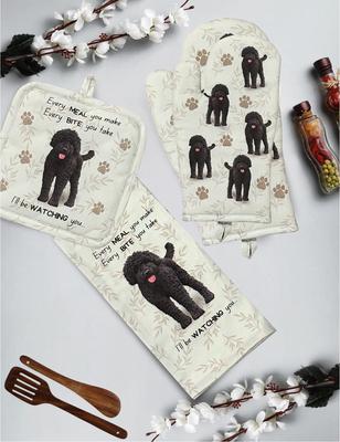 Show full view: E&S PETS Labradoodle 3-Piece Cooking Set slide 3 of 5