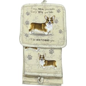 E&S PETS Welsh Corgi 3-Piece Cooking Set