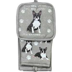 E&S PETS Boston Terrier 3-Piece Cooking Set