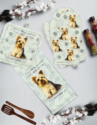 Show full view: E&S PETS Yorkie 3-Piece Cooking Set slide 3 of 5